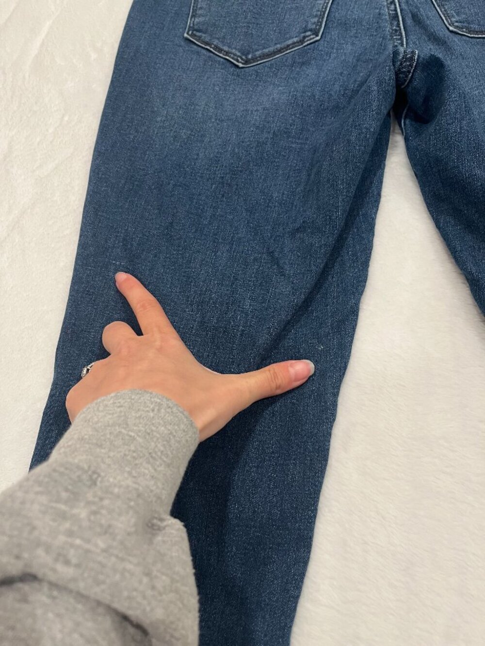 Kancan Dark Wash Skinny Jeans - Size 7 - Picture 9 of 10